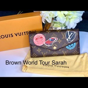 ✅Monogram World Tour Sarah Wallet✅